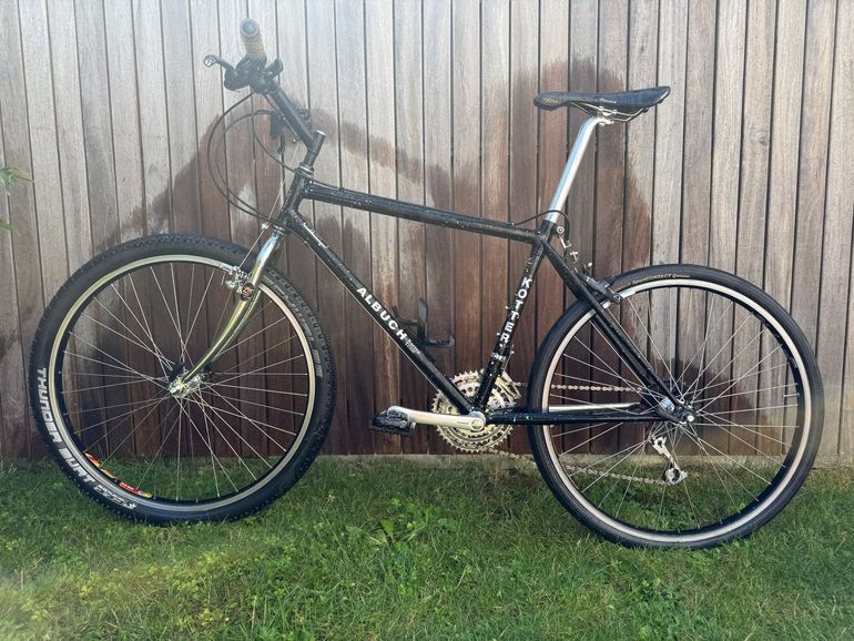 Gebrauchtes Albuch Kotter Custom Shimano Deore XT 1990 Mountainbike, Schwarz — Bild 2 von 7