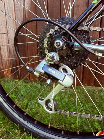 Gebrauchtes Albuch Kotter Custom Shimano Deore XT 1990 Mountainbike, Schwarz — Bild 4 von 7
