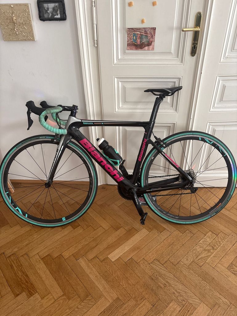 Bianchi Aria Shimano 105 2021 Road & Gravel usato, Nero — immagine 2 di 3