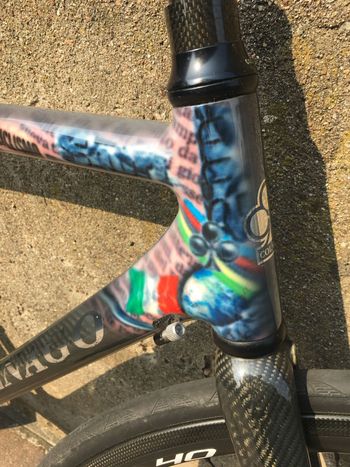 Used Colnago E1 Frameset 2005 Road & Gravel, Black — image 3 of 10