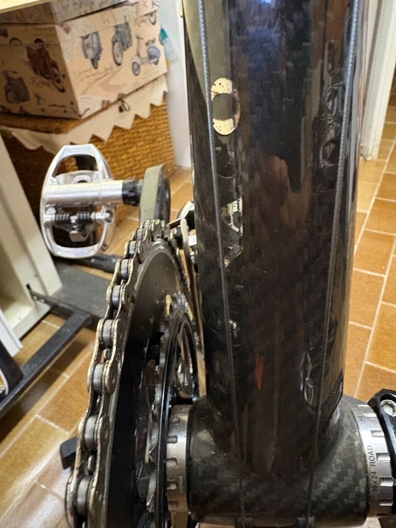 Used Colnago E1 Frameset 2005 Road & Gravel, Black — image 7 of 10