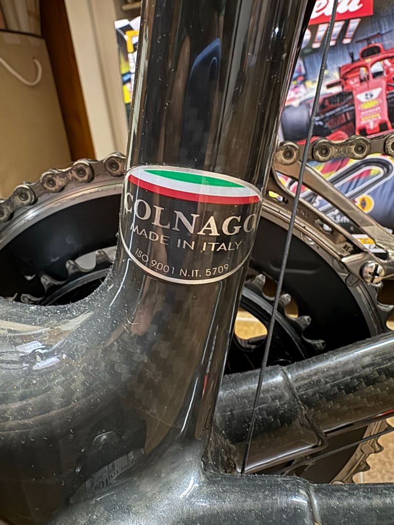 Used Colnago E1 Frameset 2005 Road & Gravel, Black — image 9 of 10