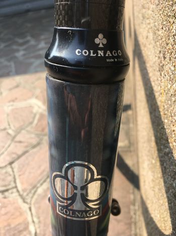 Used Colnago E1 Frameset 2005 Road & Gravel, Black — image 6 of 10