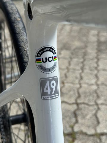 Used Orbea ORCA M30 2021 2021 Road & Gravel, White — image 10 of 13