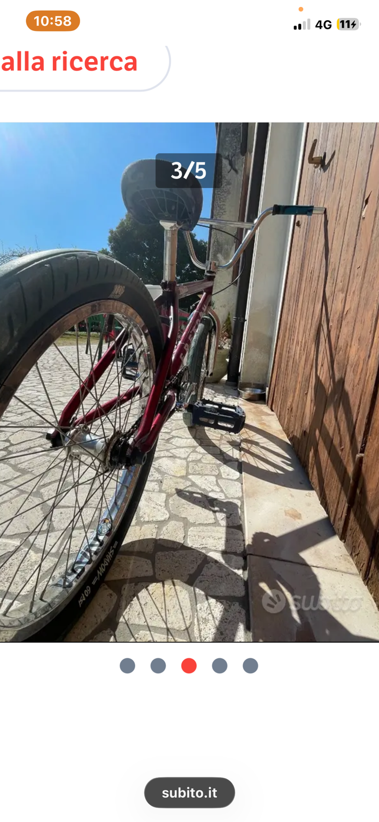 Gebrauchtes Bsd Custom 2016 Youth, Rot — Bild 2 von 3