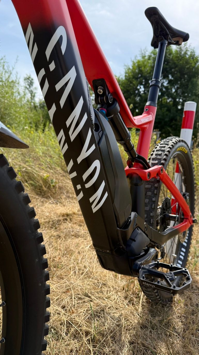 Canyon Spectral:ON 7.0 2019 2019 Mountainbike usato, Rosso — immagine 11 di 13