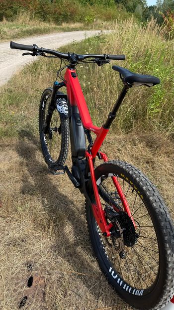 Canyon Spectral:ON 7.0 2019 2019 Mountainbike usato, Rosso — immagine 3 di 13