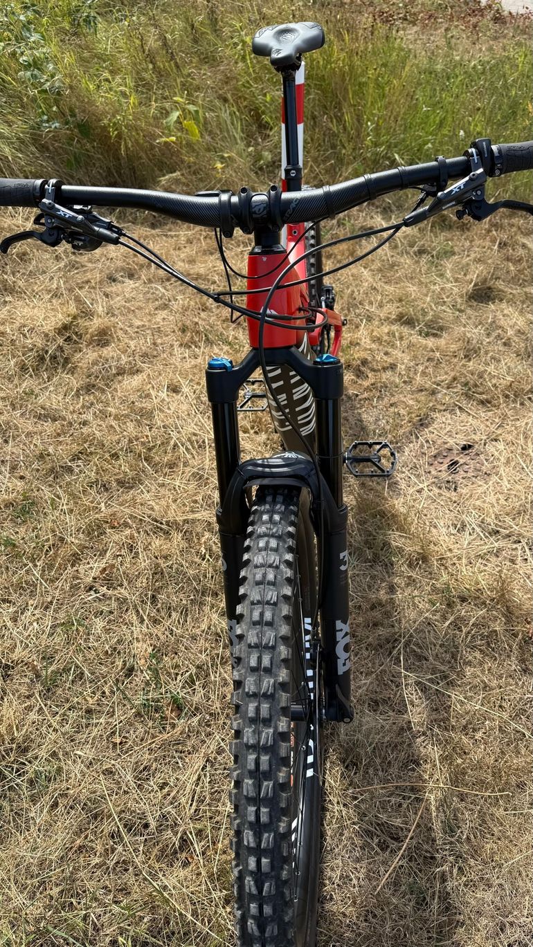 Canyon Spectral:ON 7.0 2019 2019 Mountainbike usato, Rosso — immagine 9 di 13