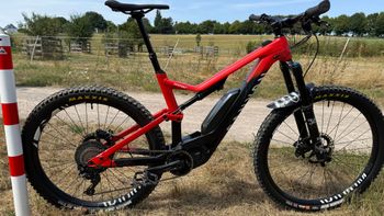 Canyon Spectral:ON 7.0 2019 2019 Mountainbike usato, Rosso — immagine 2 di 13