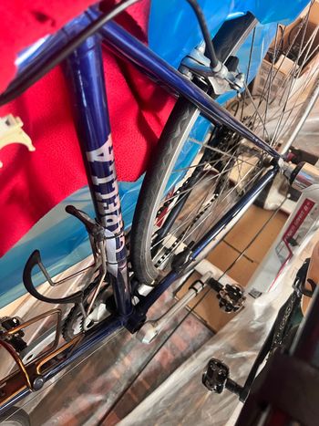 Used Bianchi Infinito Shimano 105 2022 Road & Gravel, Blue — image 14 of 15