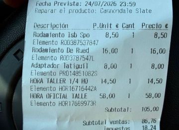 Cannondale Slate Apex 1 2018 2018 Road & Gravel de segunda mano, Azul — imagen 10 de 10