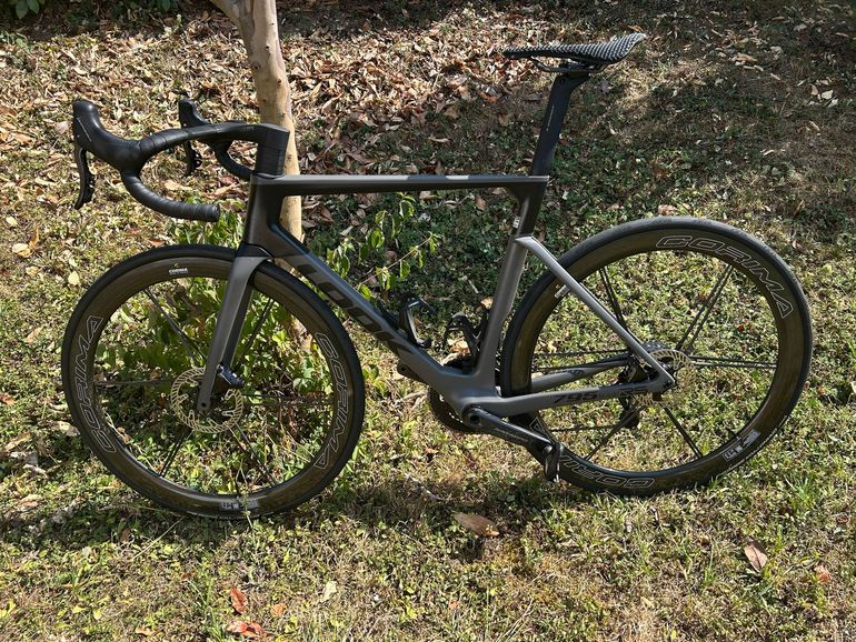 Look 795 Campagnolo Super Record 2025 Road & Gravel usato, Grigio chiaro — immagine 2 di 13