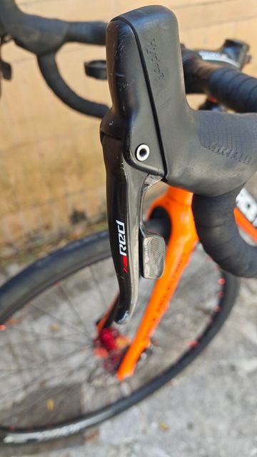 Used RACE MOUNTAIN Custom SRAM Red 2020 Road & Gravel, Orange — image 5 of 7