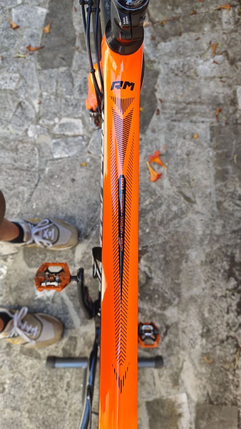 Used RACE MOUNTAIN Custom SRAM Red 2020 Road & Gravel, Orange — image 4 of 7