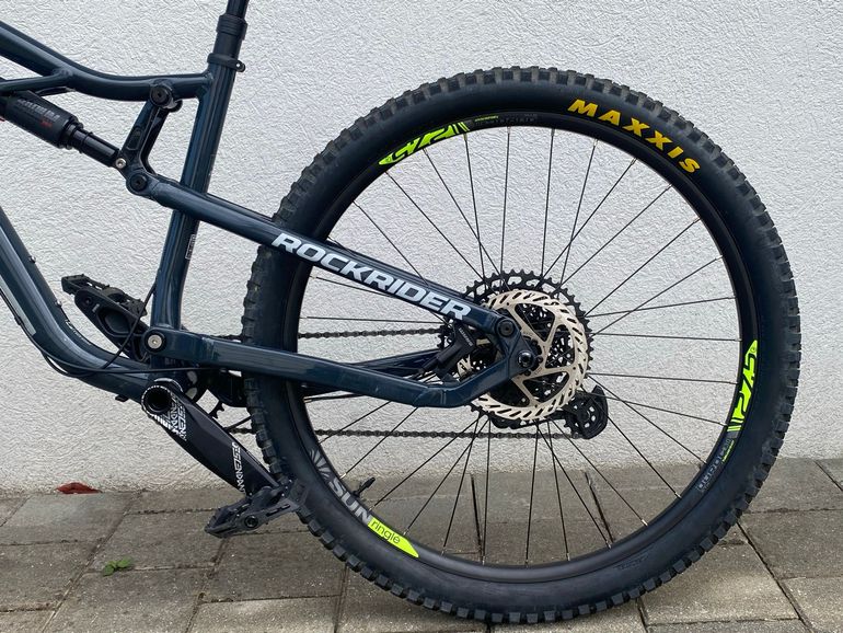 Used ROCKRIDER All mountain SRAM SX Eagle 2021 Mountainbike, Light Gray — image 4 of 12