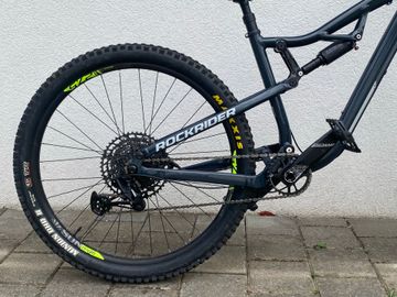 Used ROCKRIDER All mountain SRAM SX Eagle 2021 Mountainbike, Light Gray — image 8 of 12