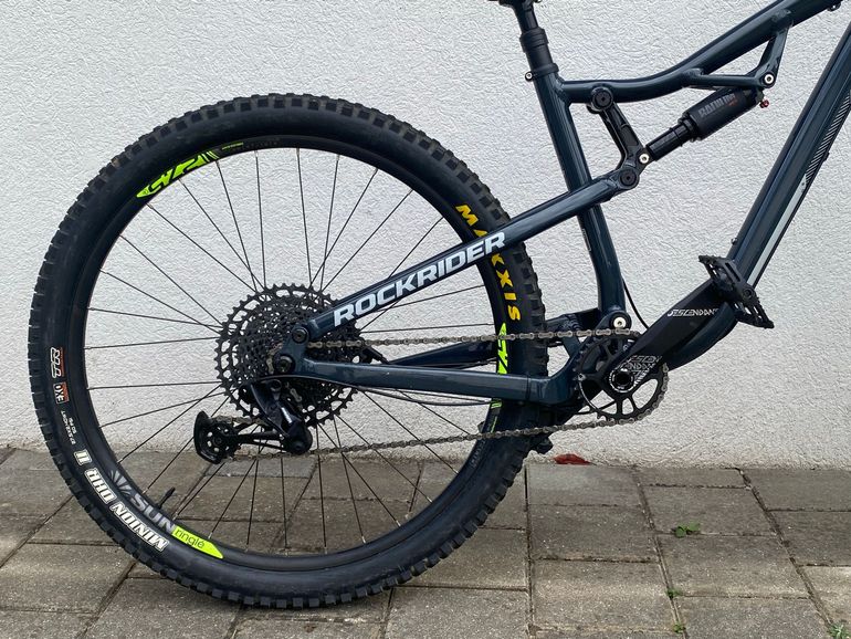 Used ROCKRIDER All mountain SRAM SX Eagle 2021 Mountainbike, Light Gray — image 8 of 12