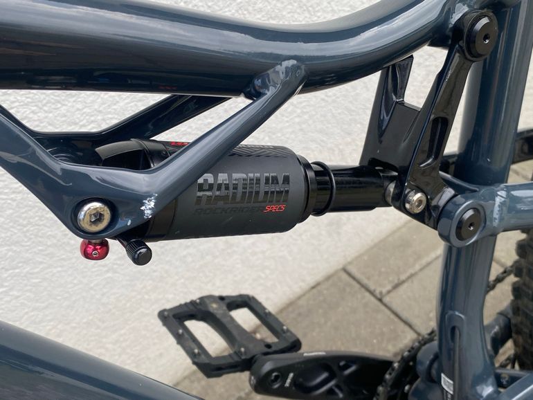 Used ROCKRIDER All mountain SRAM SX Eagle 2021 Mountainbike, Light Gray — image 5 of 12