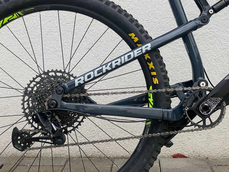 Used ROCKRIDER All mountain SRAM SX Eagle 2021 Mountainbike, Light Gray — image 9 of 12