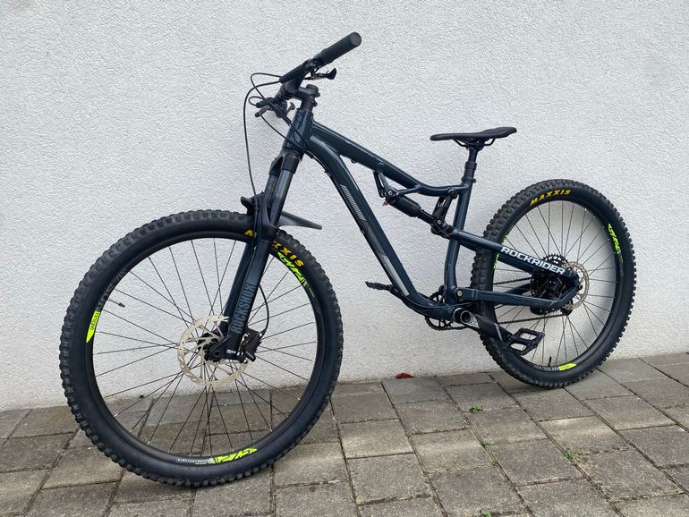 Used ROCKRIDER All mountain SRAM SX Eagle 2021 Mountainbike, Light Gray — image 2 of 12