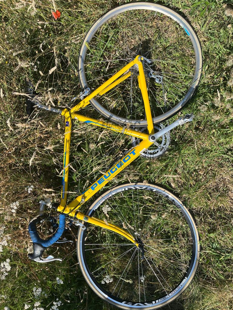 Gebrauchtes Peugeot Custom Campagnolo Veloce 1997 Road & Gravel, Orange — Bild 4 von 15