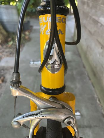 Gebrauchtes Peugeot Custom Campagnolo Veloce 1997 Road & Gravel, Orange — Bild 10 von 15
