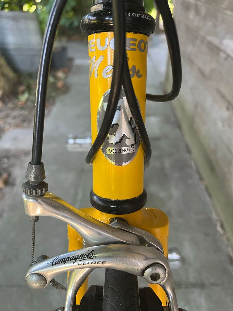 Gebrauchtes Peugeot Custom Campagnolo Veloce 1997 Road & Gravel, Orange — Bild 10 von 15