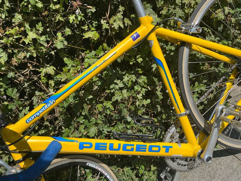 Gebrauchtes Peugeot Custom Campagnolo Veloce 1997 Road & Gravel, Orange — Bild 3 von 15