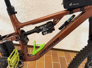 Gebrauchtes Merida ONE-SIXTY 700 2023 2023 Mountainbike, Orange, 29, 27.5 — Bild 7 von 7