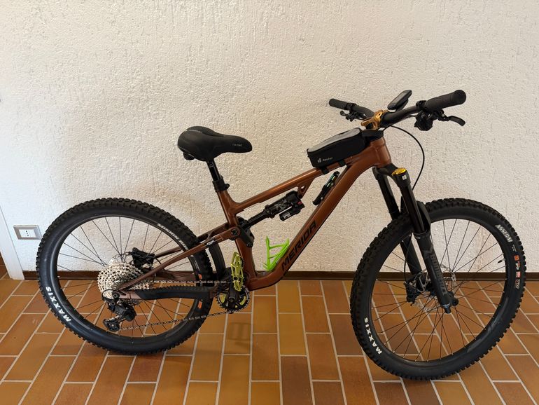 Gebrauchtes Merida ONE-SIXTY 700 2023 2023 Mountainbike, Orange, 29, 27.5 — Bild 4 von 7