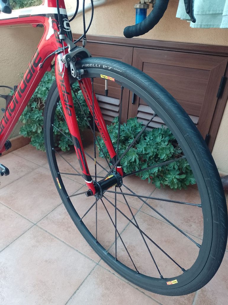 Gebrauchtes Cannondale Supersix Shimano Ultegra 2017 Road & Gravel, Rot — Bild 5 von 6
