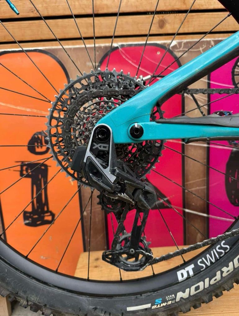 Gebrauchtes Yeti 160e SRAM X01 Eagle AXS 2023 Mountainbike, Grün — Bild 3 von 7