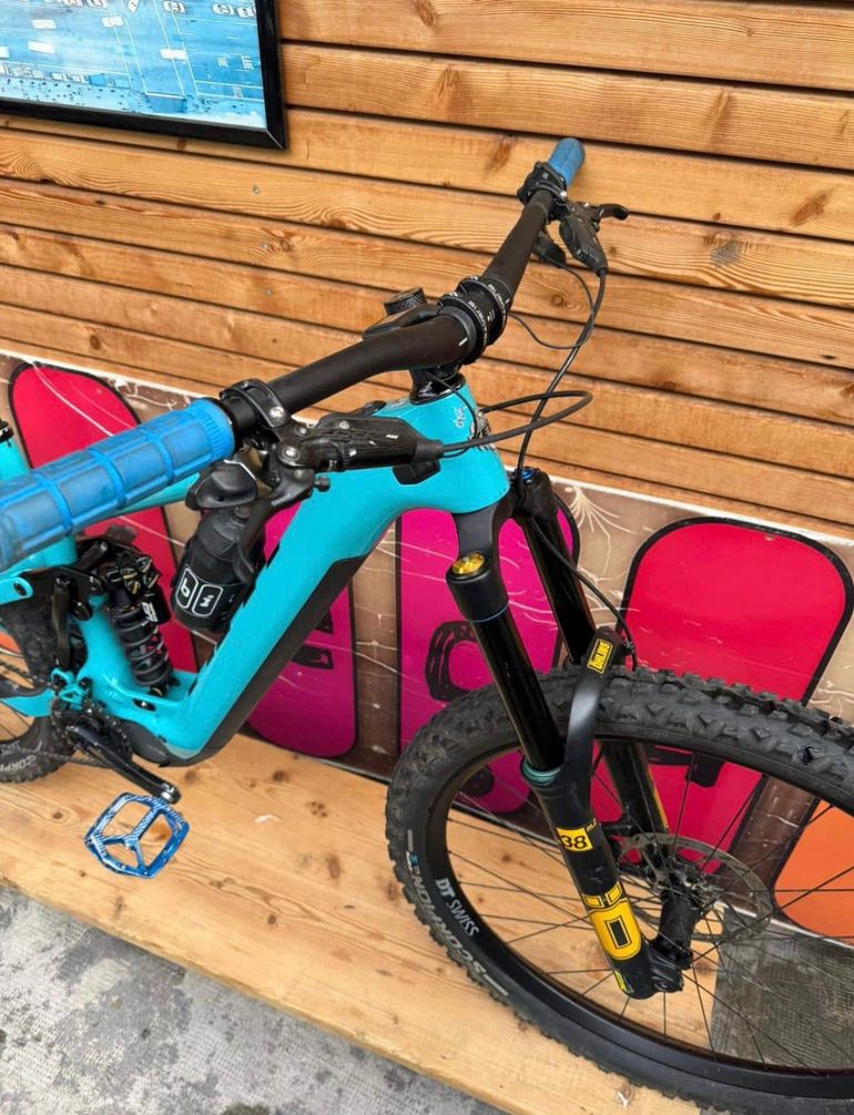 Gebrauchtes Yeti 160e SRAM X01 Eagle AXS 2023 Mountainbike, Grün — Bild 6 von 7
