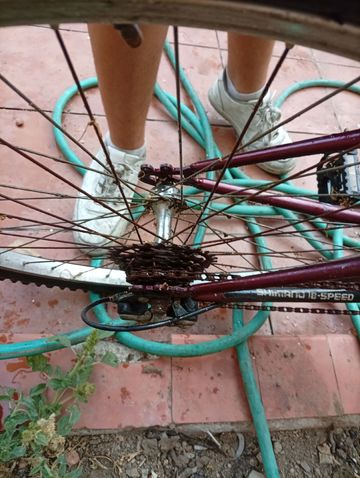 Used Mtb conor Custom Shimano GRX 2010 Mountainbike, Purple — image 3 of 3