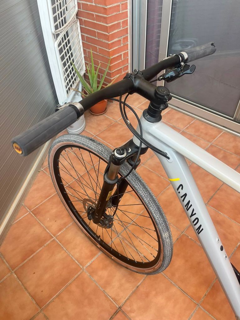 Gebrauchtes Canyon Pathlite Shimano Deore XT 2021 Urban, Hellgrau — Bild 6 von 13
