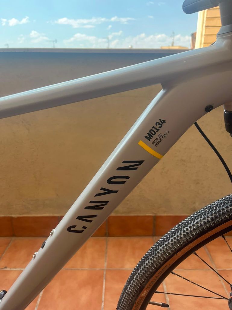 Gebrauchtes Canyon Pathlite Shimano Deore XT 2021 Urban, Hellgrau — Bild 2 von 13