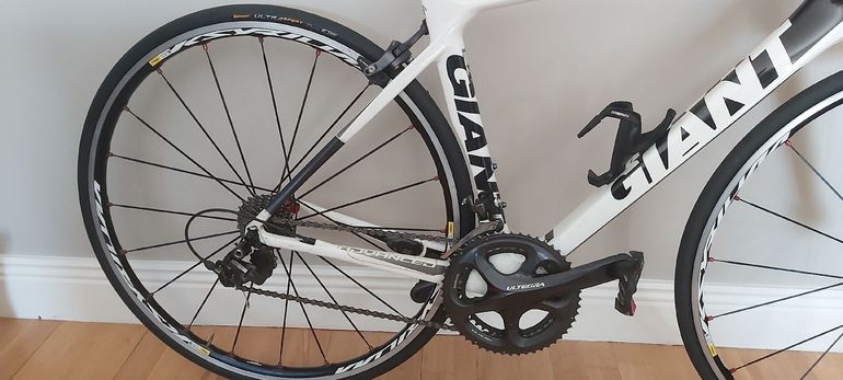 Used Giant TCR Advanced 2 2012 2012 Road & Gravel, White — image 5 of 11