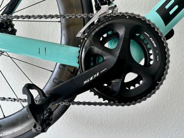Used Bianchi Aria - 105 2022 2022 Road & Gravel, Blue — image 3 of 5