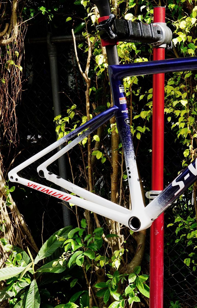 Used Specialized Tarmac Frameset 2025 Road & Gravel, Blue — image 3 of 8