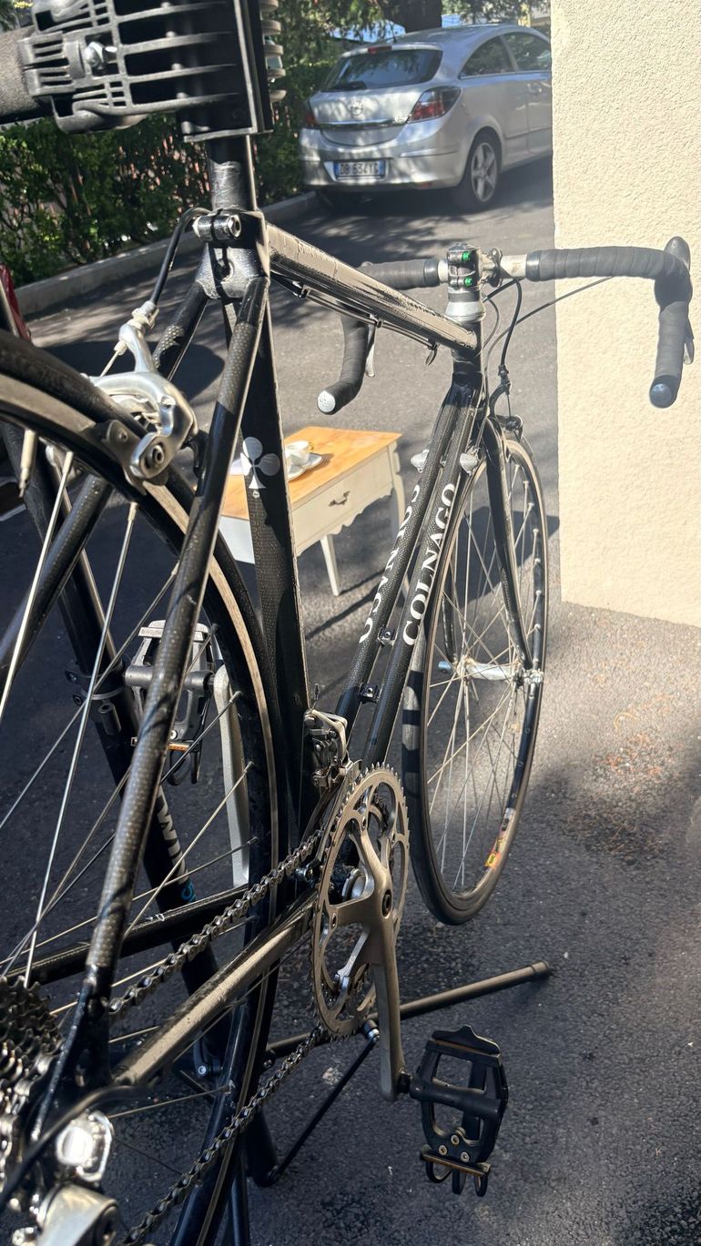 Used Colnago CARBiTUBO Shimano Ultegra 1990 Road & Gravel, Black — image 4 of 5