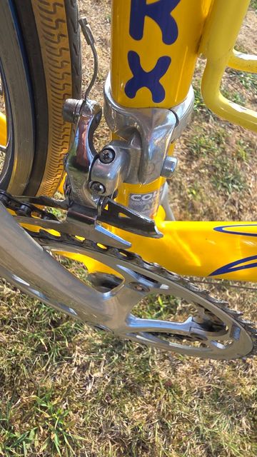 Used Eddy Merckx Custom Campagnolo Ekar 1999 Road & Gravel, Orange — image 8 of 12
