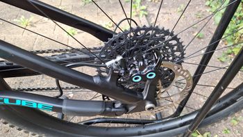CUBE STEREO ONE77 PRO 29 2023 2023 Mountainbike usato, Nero — immagine 9 di 17
