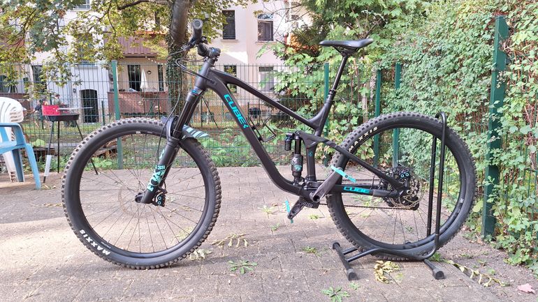 CUBE STEREO ONE77 PRO 29 2023 2023 Mountainbike usato, Nero — immagine 7 di 17