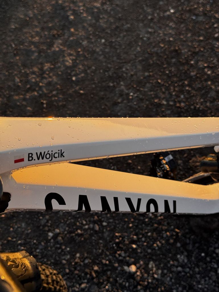 Used Canyon Sender CF 9.0 2020 Frameset 2020 Mountainbike, White, 27.5 — image 14 of 14