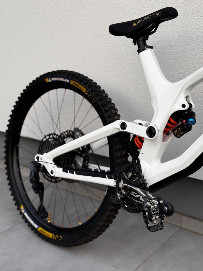 Used Canyon Sender CF 9.0 2020 Frameset 2020 Mountainbike, White, 27.5 — image 5 of 5