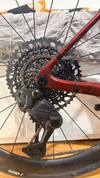 Gebrauchtes Megamo silk Custom Shimano GRX Di2 2025 Road & Gravel, Rot — Bild 6 von 7