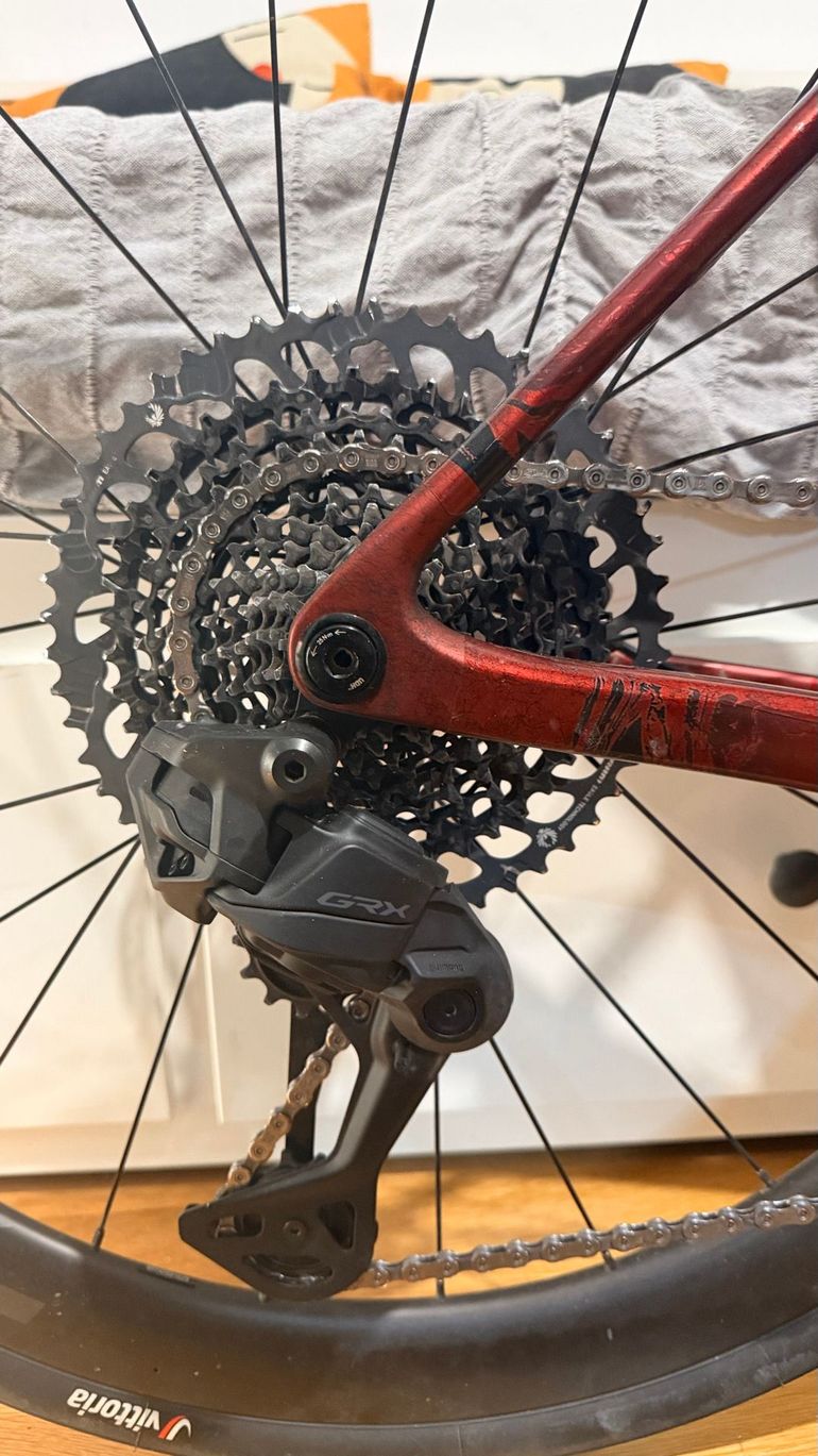 Gebrauchtes Megamo silk Custom Shimano GRX Di2 2025 Road & Gravel, Rot — Bild 6 von 7