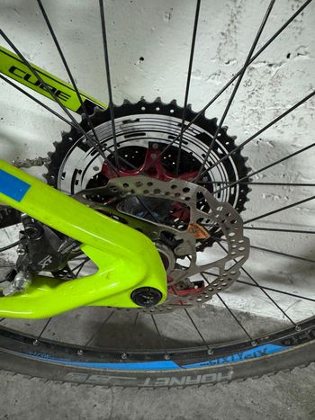 CUBE REACTION GTC 2017 2017 Mountainbike usato, Verde — immagine 4 di 10