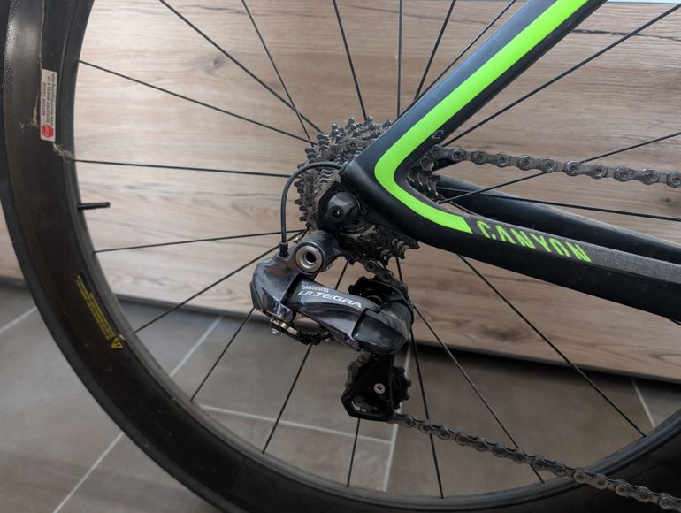 Brugt Canyon Speedmax CF 9.0 DI2 2017 2017 Road & Gravel — billede 5 af 10