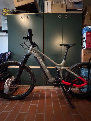 Used Haibike AllMtn 4 2024 2024 Mountainbike, Light Gray, 29 — image 1 of 8